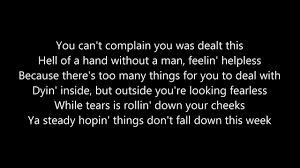 Check spelling or type a new query. 2pac Keep Ya Head Up Lyrics On Screen Youtube