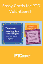 Sassy Thank You Cards For School Volunteers Volunteer Quotes Volunteer Appreciation Gifts School Volunteer