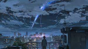 Kimi No Na Wa 1920x1080 Need Iphone 6s Plus Wallpaper Background For Iphone6splus Follow Iphone 6s Plus 3wallp Pemandangan Anime Pemandangan Gambar