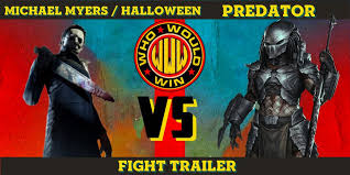 WATCH the latest FIGHT TRAILER (from #matthewdawson) where #MichaelMeyers  battles the #predator in the next episode of Who Would Win! Who comes out  on top? | WHO WOULD WIN Podcast | Facebook