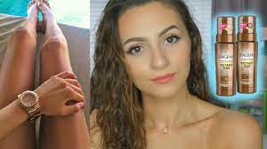 Jergens natural glow is available in shades for fair, medium and medium/tan skin tones. Jergens Natural Glow Instant Sun Tanning Mousse Review Marissa Leigh Youtube