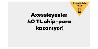 Axess Kredi Karti Sahipleri Market Ve Yeme Icme Sektorunden Yapacaklari Toplamda 750 Tl Ve Uzeri Alisverislerde 40 Tl Degerinde Chip Par 13 Nisan Kartlar Nisan
