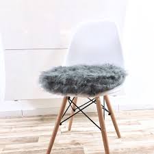 Gepolstertes Sitzkissen Grau Eames Stuhl Kunstfell Etsy Ikea High Chair Upholstery Fabric For Chairs Recycled Plastic Adirondack Chairs