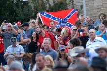 With a detailed image of good ole bocephus in the dead middle of the flag! After Hank Williams Jr Confederate Flag Fallout Red Butte Wants To Be Able To Say No To Divisive Performers Merch The Salt Lake Tribune