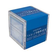 Tabletopics Couples Questions To Start Great Conversations This Or That Questions Cube Games Conversation Starters For Couples
