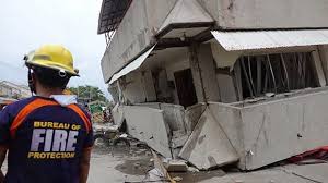 The richter scale) and different intensity. Strong Quake Kills 1 Collapses Building In Philippines The Mainichi