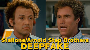 Sylvester Stallone and Arnold Schwarzenegger as Step Brothers Deepfake