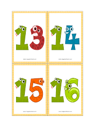 Sometimes, you don't want to print off a whole set of flashcards, but just need one or two. Number Flashcards Number Flashcards Printable Free 1 To 10 1 To 20 Megaworkbook