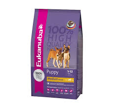 eukanuba dog food medium breed puppy 15 kg dog food