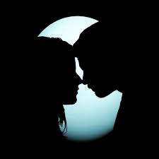 Awesome black background iphone x love wallpapers happyshappy. Couple Wallpaper 4k Silhouette Together Romantic Moon Black Dark 2926
