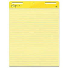 Details About Post It Easel Pads 561 Self Stick Easel Pads Ruled 25 X 30 Yellow 30 Sheet P