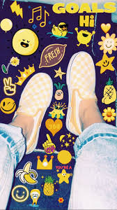 Sheer soft yellow ribbon features a quaint floral pattern over a subtly checkered yellow aesthetic tumblr & android iphone desktop hd. ØªÙ…ÙˆÙŠÙ‡ Øª ØªÙØ³ÙŠØ± Yellow Checkered Vans Wallpaper Dsvdedommel Com