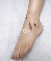 Temporary Tattoo Watercolor Compass Ultra Thin Realistic Waterproof Fa In 2021 Foot Tattoo Tattoo Designs Foot Foot Tattoos