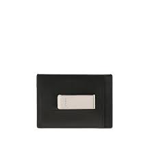 Bally Outlet Taclipos Lt Credit Card Holder In Micro Grain Leather With Trainspotting Band Wallet Bally Men Black Wallet Bally Taclipos Lt Giglio Com