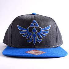 Nintendo Zelda Logo Men S Black Snapback Baseball Hat Black Snapback Zelda Logo Baseball Hats