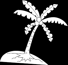 Kindergarten worksheets printable coloring worksheets. Coconut Tree 162366 Nature Printable Coloring Pages