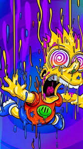 Pin By Fresh Tv On Meg Simpsons Art Bart Simpson Art Graffiti Wallpaper