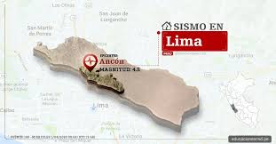 El temblor tuvo una profundidad de 10 kilómetros con epicentro de altitud 18.697 y longitud un sismo de 4.2 grados se registró en la mañana hoy en el municipio de guayabal, en azua, informó el. Temblor En Lima De Magnitud 4 5 Hoy Miercoles 1 Abril 2020 Sismo Epicentro Ancon Lima Igp Www Igp Gob Pe Educacionenred Pe