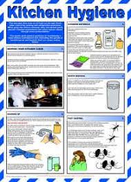 Kitchen Hygiene Chart From Signs Plastic Products Ltd Safety Posters Food Safety Tips Food Safety Training