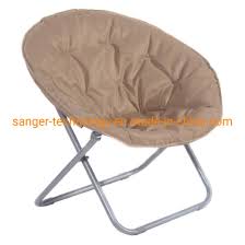 Metal folding chairs are a highly durable seating choice and are great for frequent use, like in office settings. Large Folding Saucer Moon Chair Den Tv Living Room Round Seat Durable Steel New China Moon Chair Folding Chair Made In China Com
