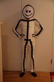 Somit hat ihr für halloween ein paar last minute halloween kostüm ideen welches halloween kostüm findet ihr am. Strichmannchen Ein Last Minute Kostum Weiberhaushalt Last Minute Halloween Kostum Manner Last Minute Halloween Kostum Halloween Kostum Manner