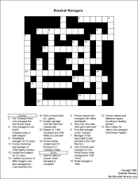 We did not find results for: Baseball Crossword Puzzle Baseball Managers Printable Version