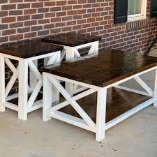 We are right in the middle of building our forever farmhouse in alabama. I M Offering A Discount Farmhouse Coffee Table Sets Coffee Table Farmhouse Farmhouse Furniture Diy