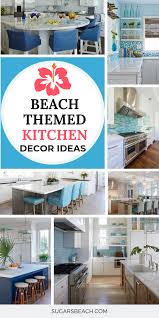 B lack and white has its place. Best Coastal Kitchens Get Beach Themed Kitchens Decor Ideas 2021 Beach Theme Kitchen Beach Themed Kitchen Decor Coastal Kitchen