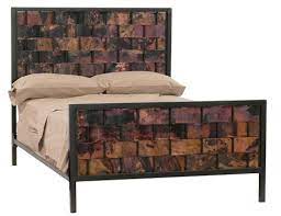 This style of wrought iron beds may be rustic in design or look antiquated. Rustic Iron Beds Rustic Metal Bed Frames Copper Bed Frame