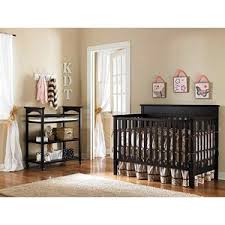 Graco Crib With Mattress And Dressing Table Walmart Com Convertible Crib Espresso Baby Furniture Baby Crib Designs