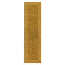 Ochre Boston Wool Border Runner Dunelm Wool Runners Warm Feeling Wool