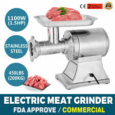 commercial meat grinder sausage stuffer