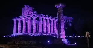 Giornata mondiale dei tumori ginecologici. Il 20 settembre i Templi di  Paestum si illuminano di viola – Ondanews.it