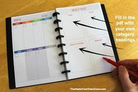 Note that you can download free printable daily planner template of each day planner agenda. 2021 Free Printable Planner Pages The Make Your Own Zone