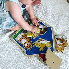 Melissa & doug beginner wooden . Melissa And Doug Jumbo Knob Puzzle Montessori At Home Activities Books Blog