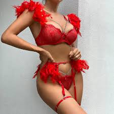 9色女士 丁字裤 性感内衣- 镂空蕾丝 内衣 文胸套装