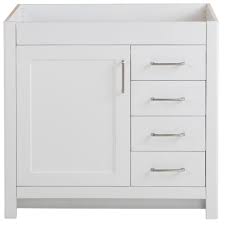 Shop this collection (960) ashland 37 in. Home Decorators Collection Westcourt 36 In W X 21 In D X 34 In H Bath Vanity Cabinet Only In White Wt36 Wh The Home Depot
