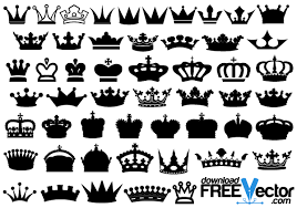 Crowns Vector Free Crown Clip Art Free Vector Art Vector Free
