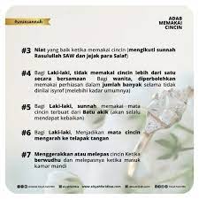 Adab Memakai Cincin 3 Di 2021 Cincin Kutipan Buku Patung
