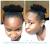 Nappy High Puff On Short Natural Hair