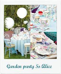 Alice s'embarque alors dans une aventure extraordinaire où elle accomplira son destin : Deco De Fete So Alice Au Pays Des Merveilles Decorer Le Bonheur Le Blog