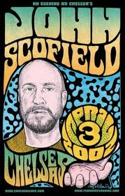 JOHN SCOFIELD BATON ROUGE CONCERT POSTER 2002 ORIGINAL