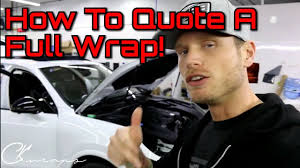 Vinyl wrapping your truck provides an alternative to new paint that is typically cheaper and comes with far more design choices. How To Price Out A Full Vehicle Car Wrap How To Give A Vinyl Wrap Quote Youtube