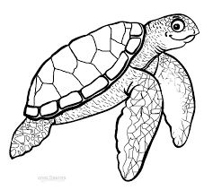 Sea turtle coloring page 9. Printable Sea Turtle Coloring Pages For Kids