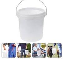 Food Grade Plastic Pail 4L Square Bucket With Lid - Multi-Purpose Food  Storage Container | White PP Plastic Pail For Camping & Gardening 4 Liter  ...