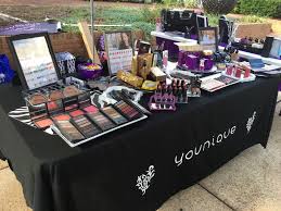 Younique Vendor Event Table Or Craft Show Table Imyourmascaragirl Com Younique Booth Vendor Table Younique Party