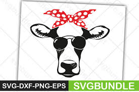 Download Cow Face With Sunglasses Graphic By Designartstore Creative Fabrica Yellowimages Mockups