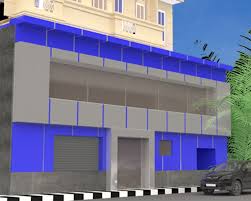 تصميم واجهات محلات كلادينج