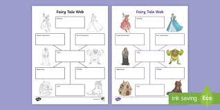 > free fairy tale printable pack. Fairy Tale Web Activity