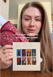 Throne of Glass Cross Stitch Update: Queen of Shadows Progress